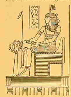 Egyptian Drawing with Full Face Eye