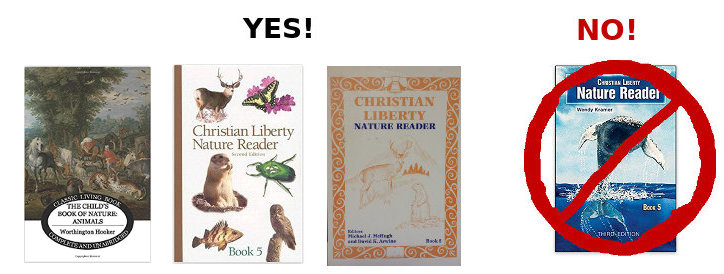 Christian Liberty Nature Reader Book Covers